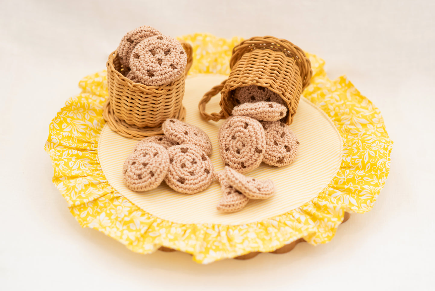 Dupla de jogo americano redondo