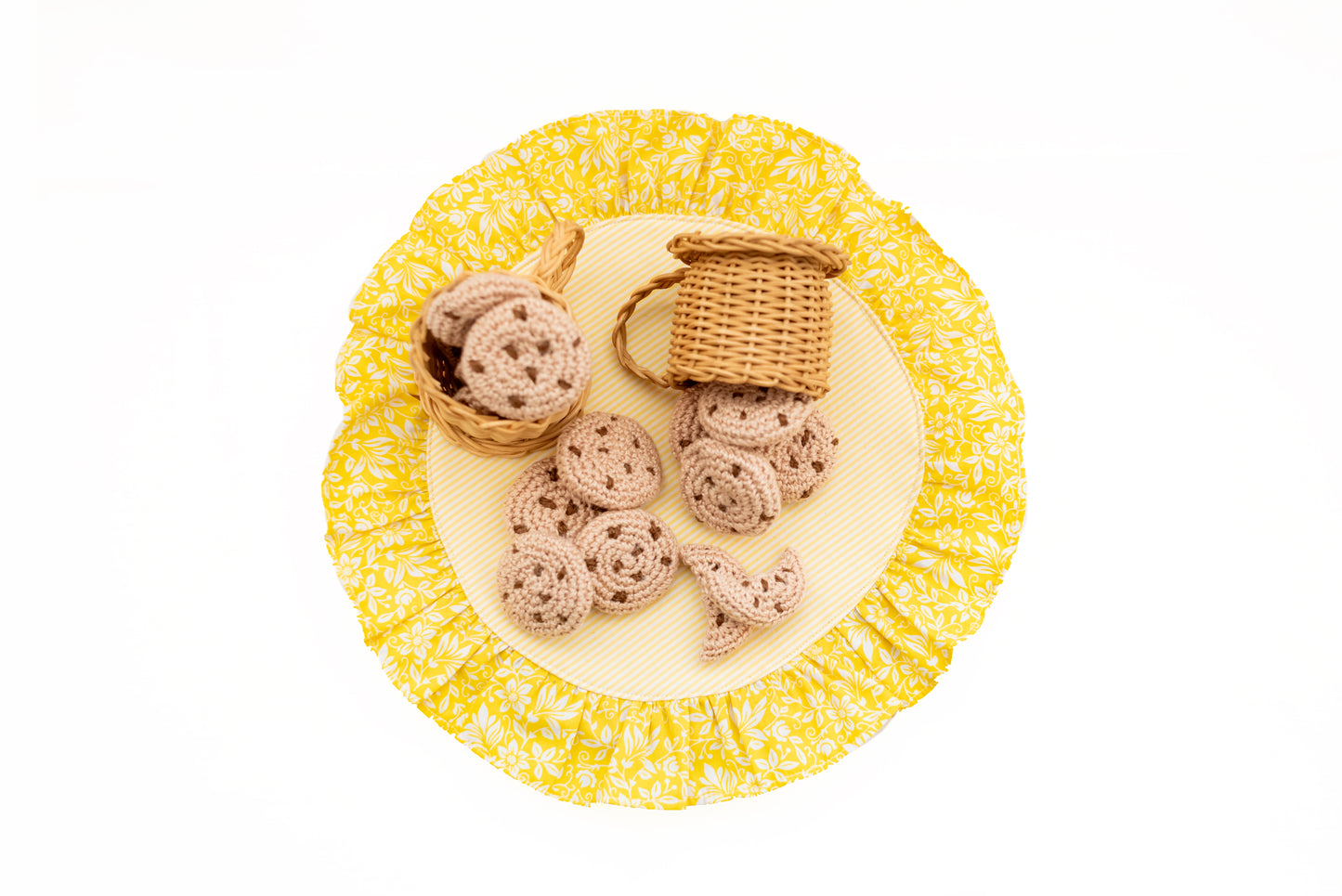 Dupla de jogo americano redondo