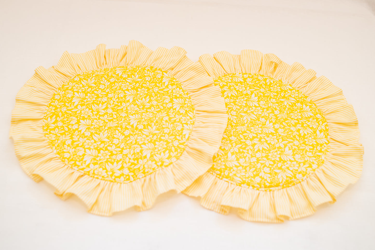 Dupla de jogo americano redondo