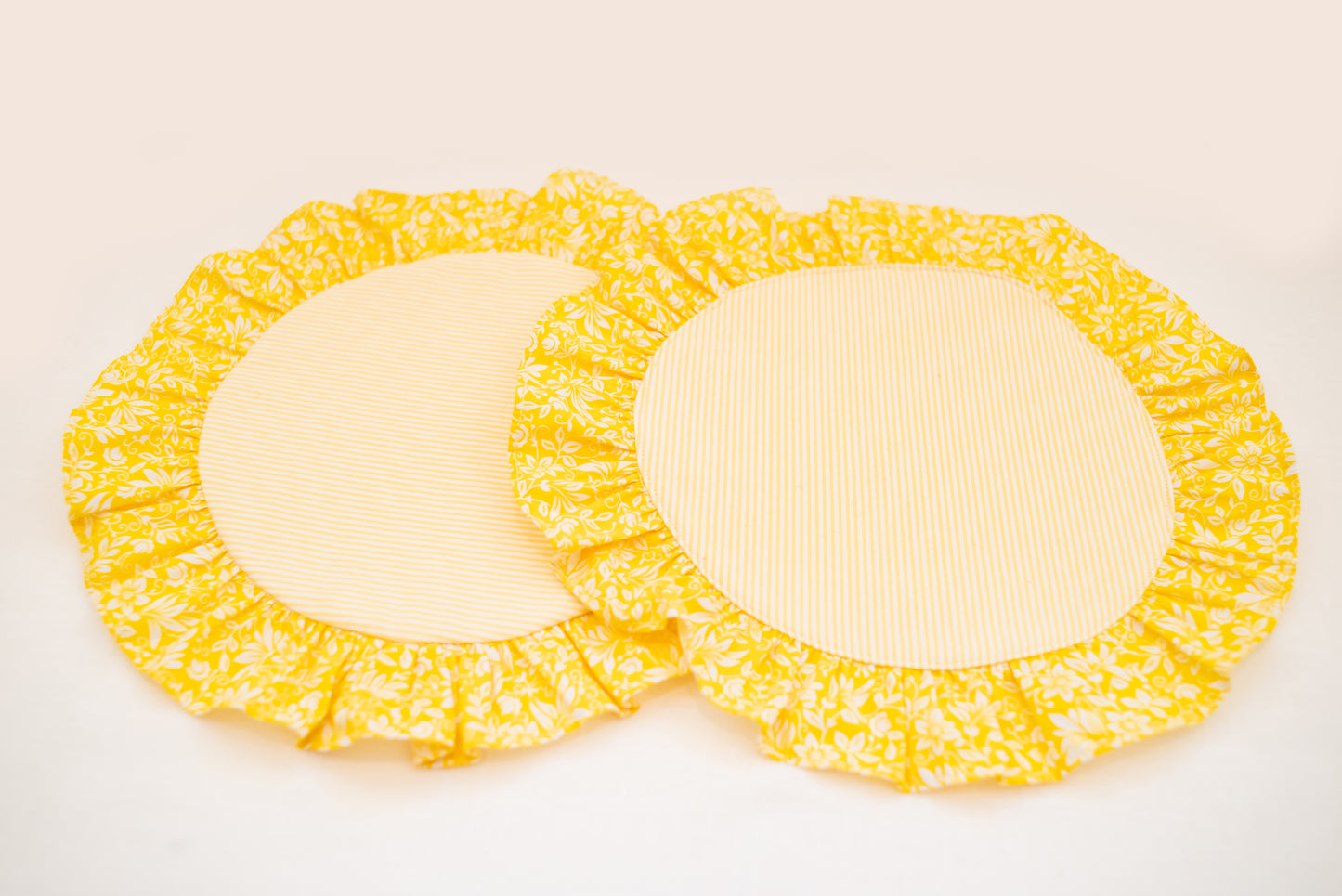 Dupla de jogo americano redondo